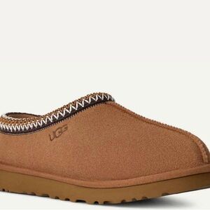 UGG Tan Loafers Slip-Ons with Suede Finish